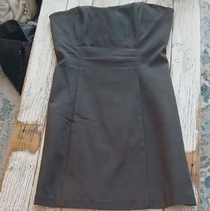 Maria Bianca Nero Strapless Sheath Dress